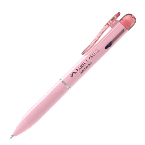 LAPISEIRA FABER CASTELL 3EM1 MIX 0.7M LP0731 PINK - Imagem 1