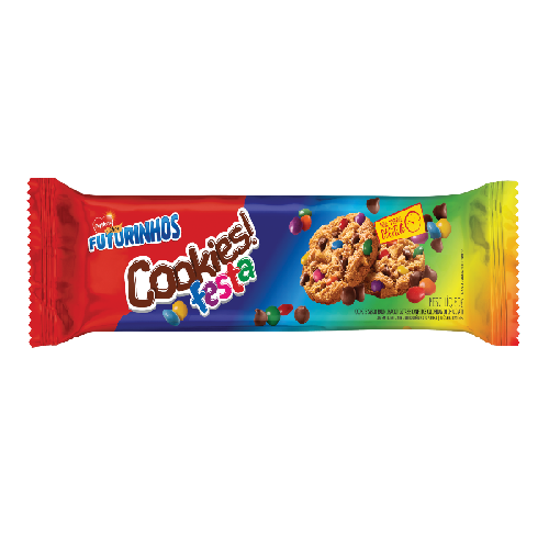BISCOITO FUTURINHOS COOKIES FESTA 60G - Imagem 1