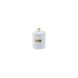 PORTA CAFE PARAMOUNT DE METAL C/TP FRISO BCO 4338 - Imagem 1