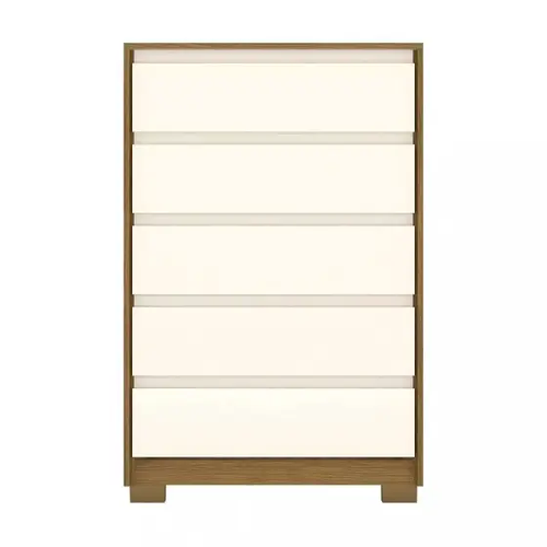 COMODA HENN ANDRIA 5G NATURE/OFF WHITE D738-127 - Imagem 5