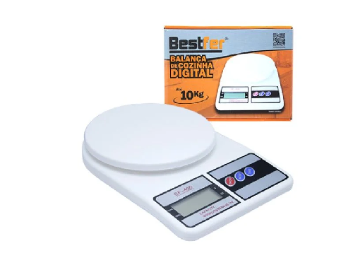 BALANCA DE COZINHA DIG.10KG BESTFER 051902 - Imagem 1