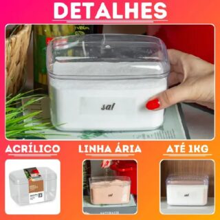 SALEIRO PARAMOUNT ARIA CRISTAL C/TAMPA 4386 - Imagem 1