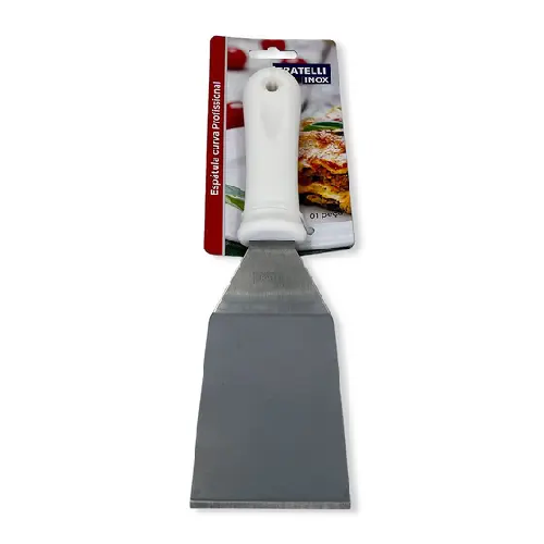 ESPATULA CURVA PROF.INOX FRATELLI 26X6CM 535495 - Imagem 1