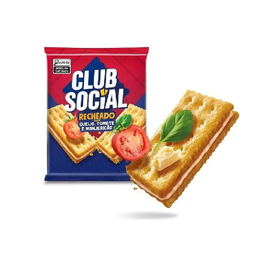 BISCOITO CLUBE SOCIAL QUEIJO/TOM/MANJERICAO 106G - Imagem 1