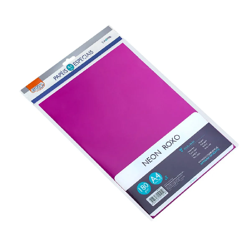 PAPEIS ESPECIAIS NEON BRW ROXO 180G PP6203 - Imagem 1