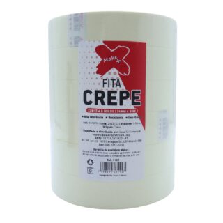 FITA CREPE MAKE+ 24MMX50M 1181 - Imagem 1