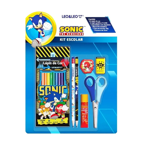 KIT ESC. C/06PCS SONIC LEONORA 10150 - Imagem 1