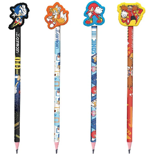 LAPIS C/BORRACHA HB SONIC LEONORA 10151 - Imagem 1