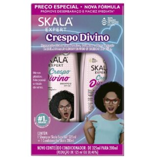 SH+COND.SKALA CRESPO DIVINIO 325ML+200ML - Imagem 1