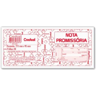 NOTA PROMISSORIA CREDEAL 50FLS - Imagem 1