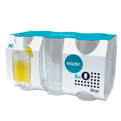 JG.COPO NADIR OCA 6 UND 7729 300ML 68661 - Imagem 1