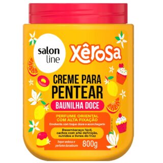 CR.PENT.SALON LINE XEROSA BAUNILHA DOCE 800G - Imagem 1