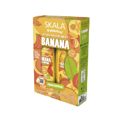 SH+COND.SKALA BANANA E BACURI 325ML+200ML - Imagem 1