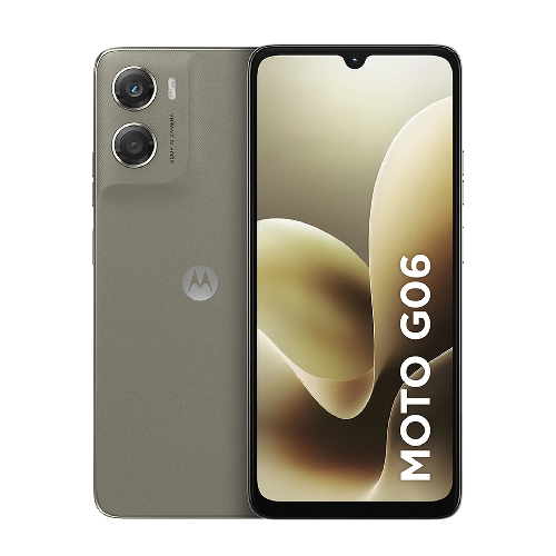 TEL.CEL.MOTOROLA MOTO G06 256GB PB9U0009BR BEGE - Imagem 1