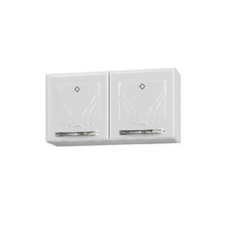 ARMARIO DP.TELASUL BAIXO CRISTAL 819002-01 BCO - Imagem 1