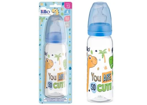 MAMADEIRA MAGIA LILLO ORTOD.(+6) 240ML AZ 625521 - Imagem 1