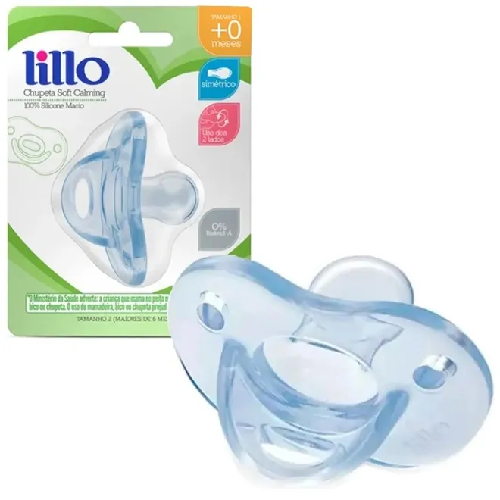 CHUPETA SILICONE LILLO SOFT DIVER.AZ.0-6M 638921 - Imagem 1