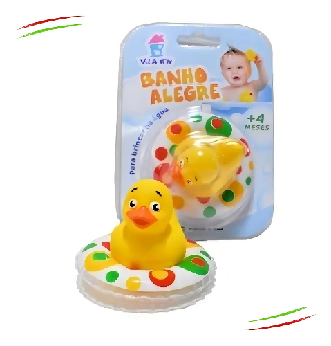 BANHO ALEGRE VILA TOY PATO COM BOIA 400-01 - Imagem 1