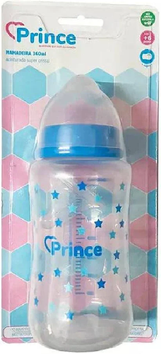 MAMADEIRA ACINTURADA 300ML PRINCE 2356 AZUL - Imagem 1