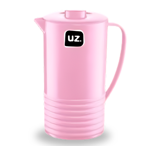 JARRA PLASTICA PLUS UZ 1,8L ROSA UZ158-ROSA - Imagem 1