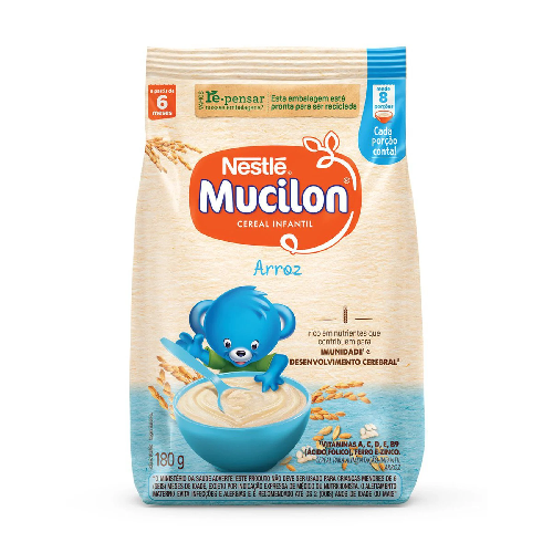 MUCILON ARROZ NESTLE 180G - Imagem 1