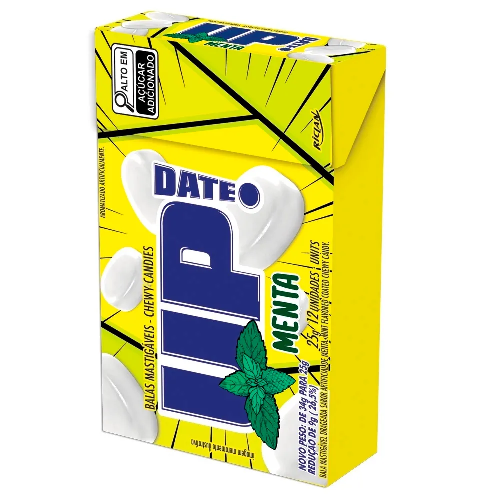 BALA UP DATE MENTA RICLAN 25G - Imagem 1