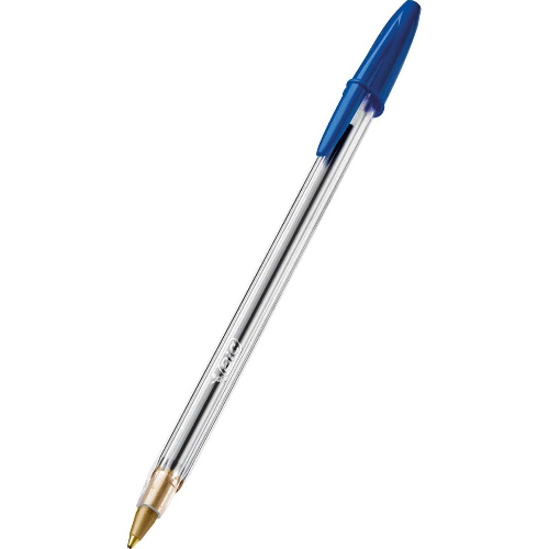 CANETA BIC CRISTAL MEDIA AZUL - Imagem 1