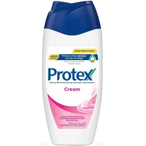 SABONETE LIQUIDO PROTEX CREAM 250ML - Imagem 1