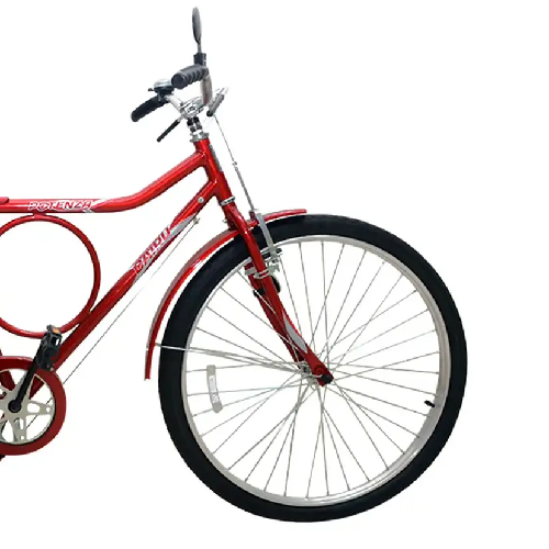 BICICLETA CAIRU ARO 26 POTENZA R.DUPL SUECO VERM - Imagem 1