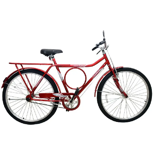 BICICLETA CAIRU ARO 26 POTENZA R.DUPL SUECO VERM - Imagem 4