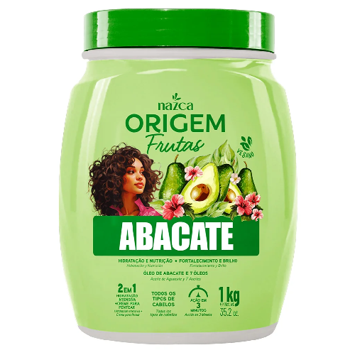 CREME DE HIDRATACAO 2 EM 1 ORIGEM ABACATE 1KG - Imagem 1
