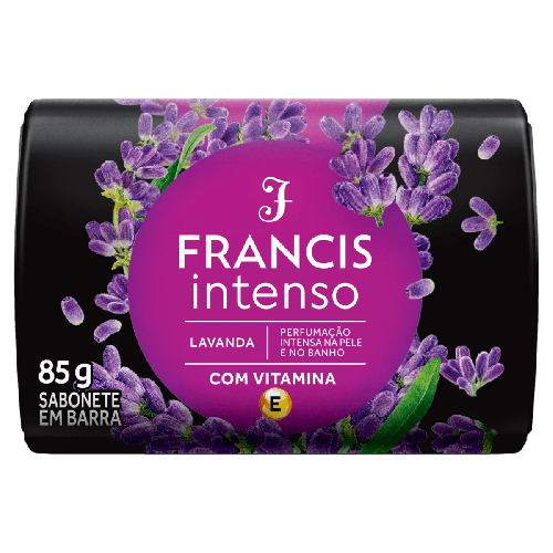 SABONETE EM BARRA FRANCIS SUAVE LAVANDA 85G LILAS - Imagem 1