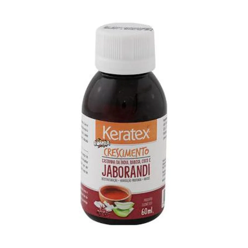 OLEO CAPILAR KERATEX OLEO DE JABORANDI 60ML - Imagem 1