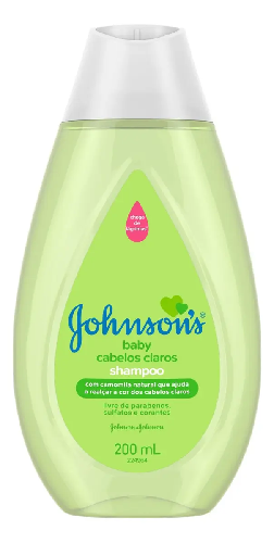 SHAMPOO JOHNSONS CABELOS CLAROS 200ML - Imagem 1