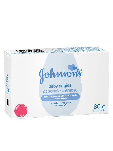 SABONETE EM BARRA JOHNSONS TRADICIONAL 80G - Imagem 1