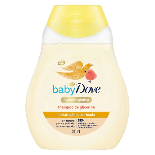 SHAMPOO DOVE BABY GLICERINA 200ML - Imagem 1