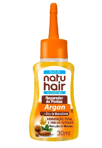 REPARADOR DE PONTAS NATU HAIR ARGAN MECADAMIA 30ML - Imagem 1