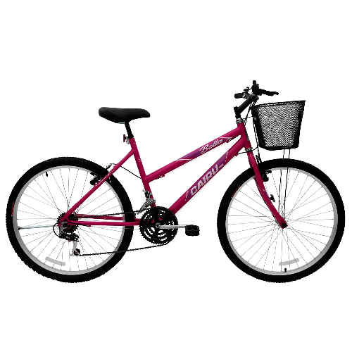 BICICLETA CAIRU ARO 26 MTB 21M BELLA C/CT ROS/PINK - Imagem 1