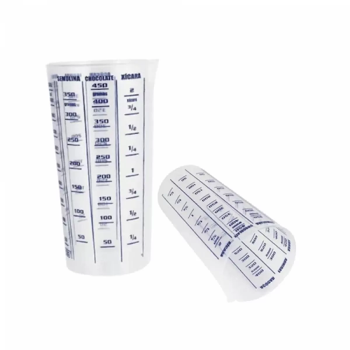 COPO MEDIDOR ERCAPLAST TRANSP.500ML 2840 - Imagem 1