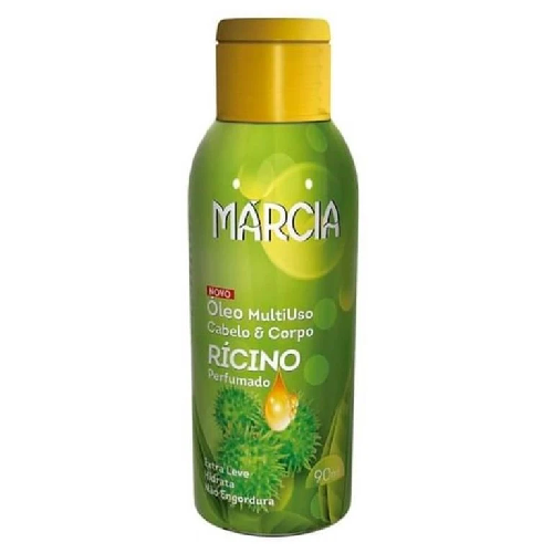 OLEO DE RICINO PERFUMADO CABELO/CORPO MARCIA 90ML - Imagem 1