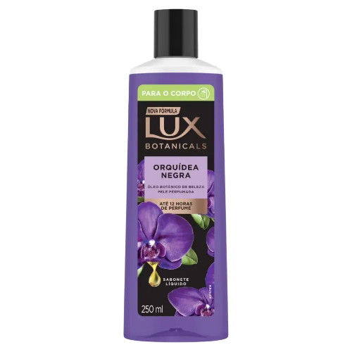 SABONETE LIQUIDO LUX ORQUIDEA NEGRA 250ML - Imagem 1