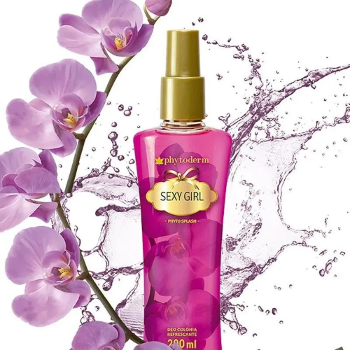 DEO COLONIA PHYTODERM SPLASH SEXY GIRL 200ML - Imagem 1