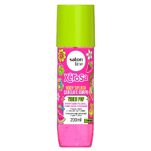 BODY SPLASH SALON LINE XEROSA VIBES POP 200ML - Imagem 1
