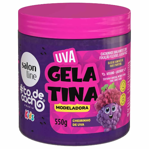GELATINA KIDS SALON LINE UVA 400G - Imagem 1
