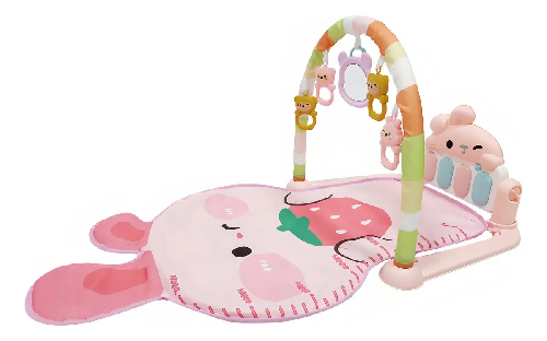 TAPETE MUSICAL BABY STYLE COELHO ROSA 63707 - Imagem 1