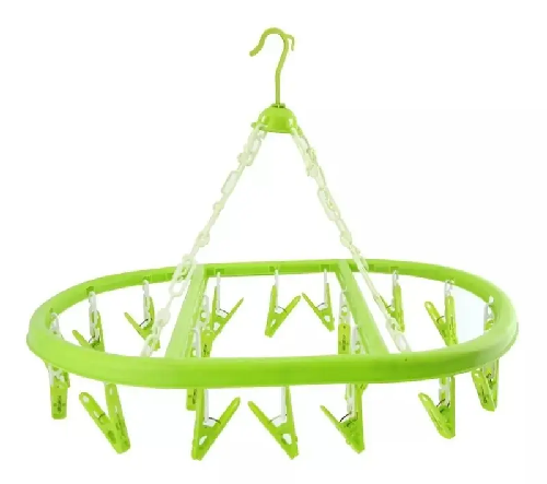 PRENDEDOR VARAL NZA C/20GANCHOS 41CM COLOR NZ-1356 - Imagem 1