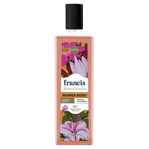 SABONETE LIQUIDO FRANCIS MANGA ROSA 250ML - Imagem 1