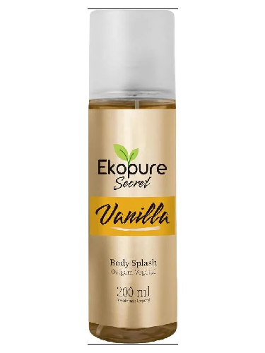 BODY SPLASH EKOPURE SECRET VANILLA 200ML - Imagem 1