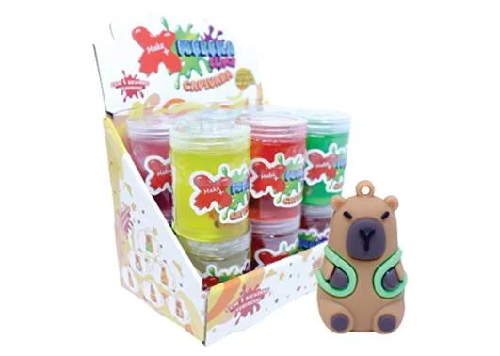 MELEKA SLIME MAKE+ CAPIVARA 130G 14547 - Imagem 1